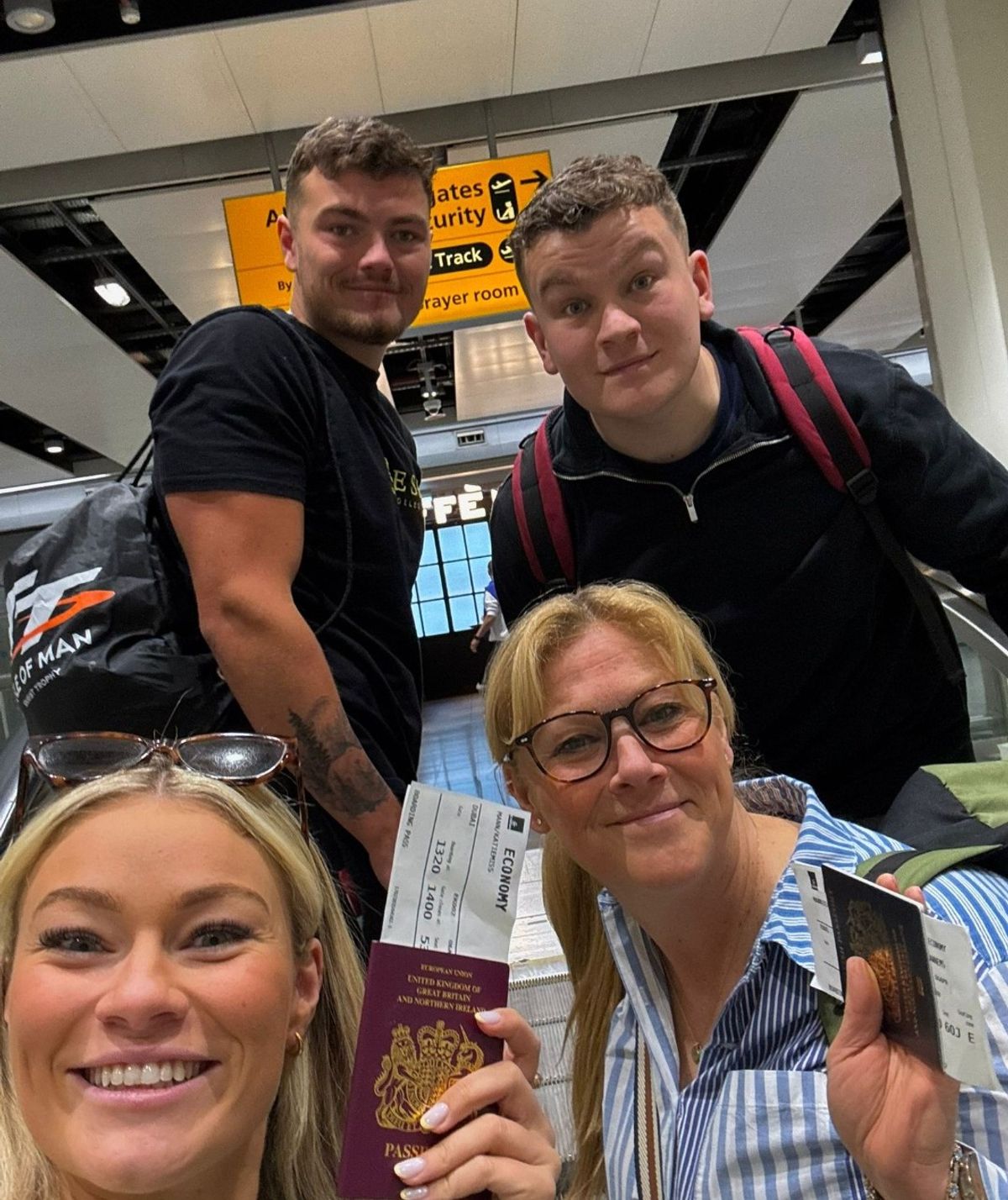 Dianne, James, Ben and Kate