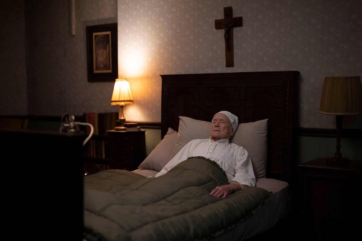 On Sunday's final episode of series 15, it started with Sister Monica Joan asking to stop her medication to help with her chronic kidney disease