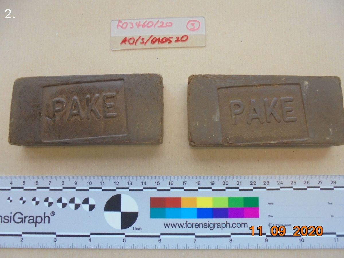 Cannabis resin found in Clark's home address.