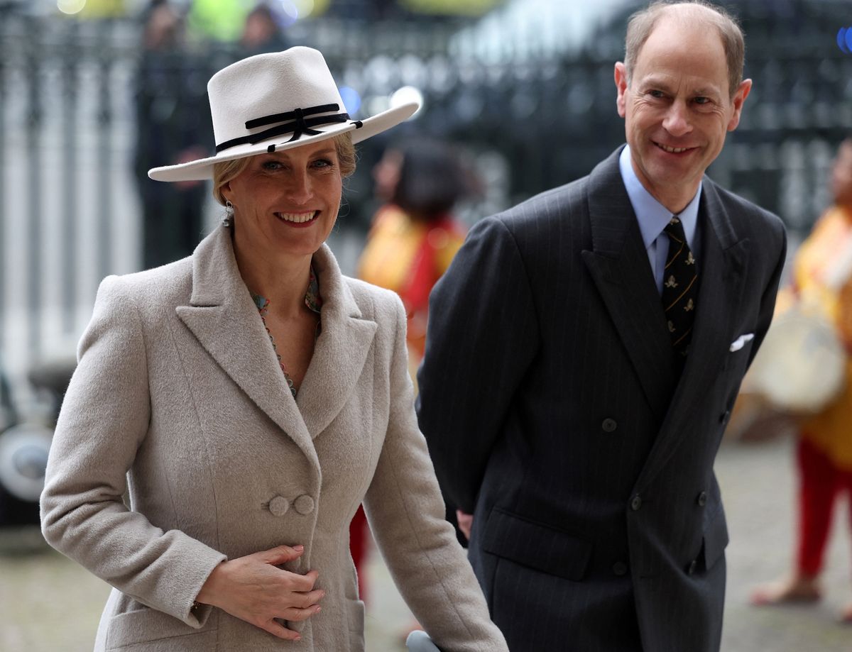 The Duke and Duchess of Edinburgh, who did not attend the Commonwealth Day service today. They last were there in 2024 