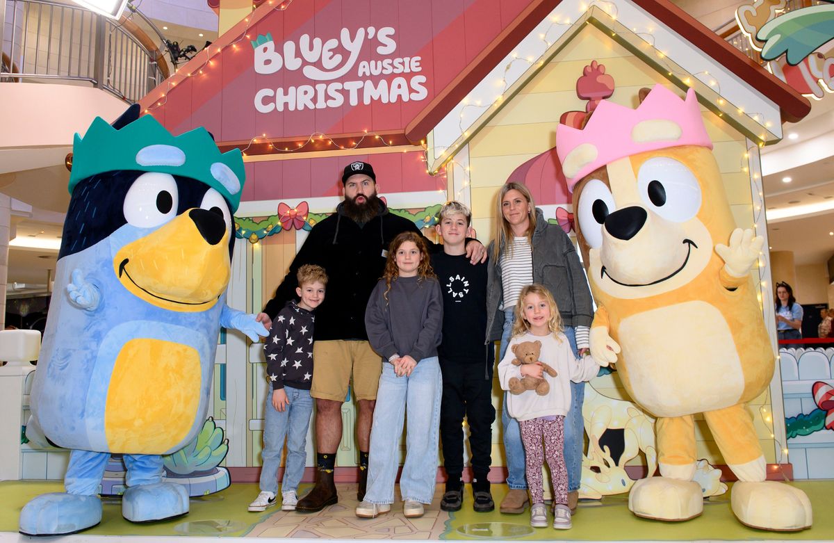 Joe Marler and family