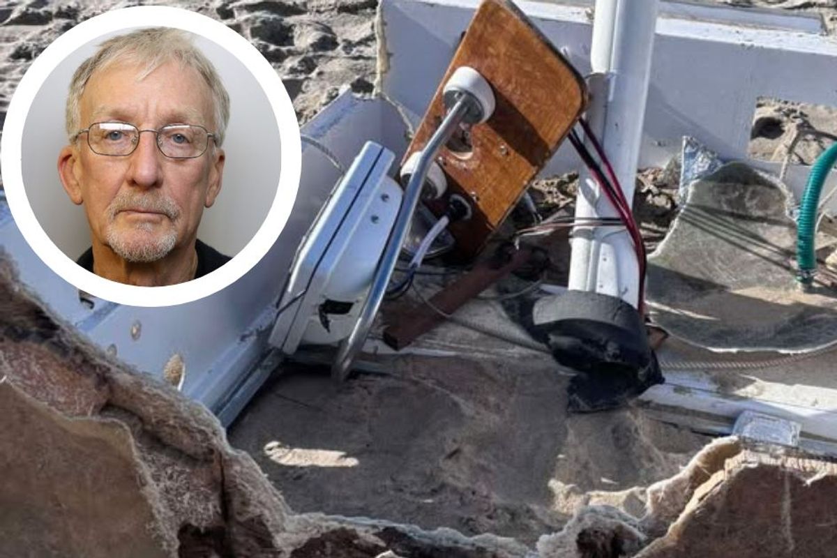 75 year-old David Fretwell has been reported missing following his boat, “Green Goddess”, was located wrecked on Mexico Towans in Hayle