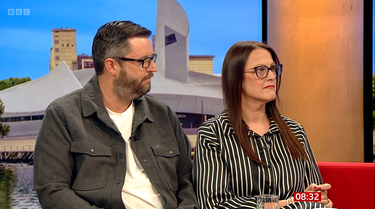 Lee and Helen Draper on BBC Breakfast on Tuesday, March 17