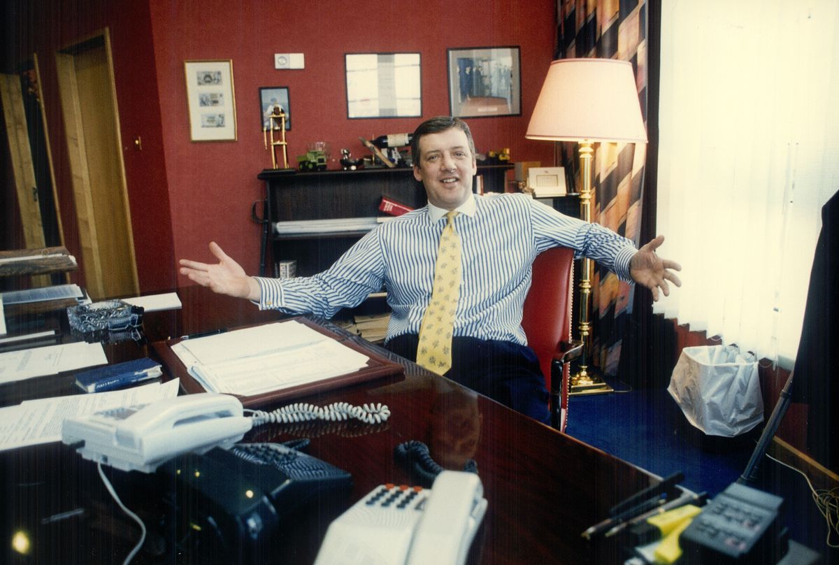 Former Rangers chairman David Murray in 1993