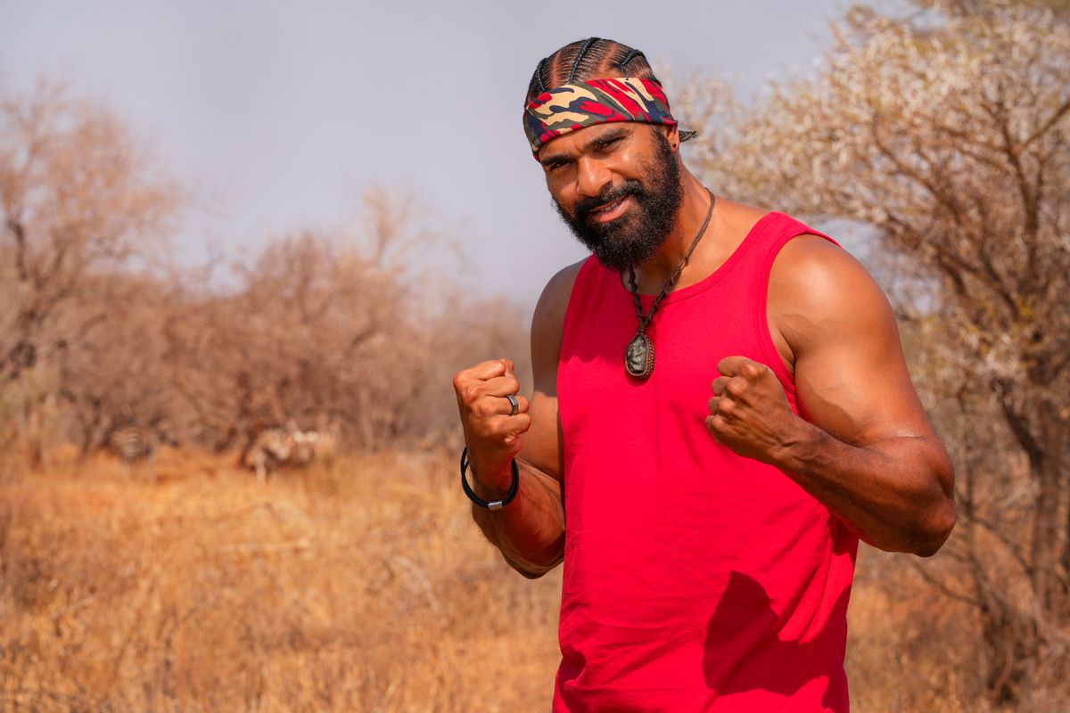 Former champion boxer David Haye finished in third place back in 2012