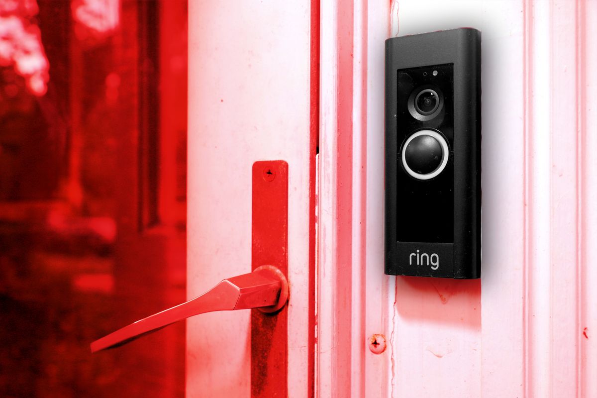 Ring doorbell are becoming a common feature on front doors