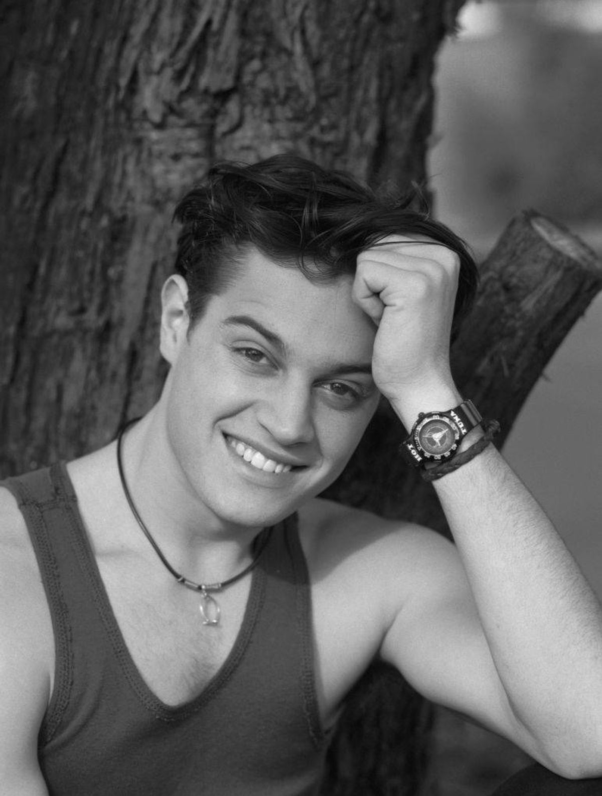 Australian actor Dan Falzon, star of TV's 'Neighbours', circa 1995