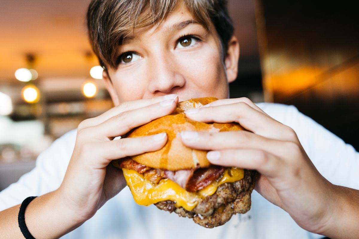 Avoid processed food like burgers