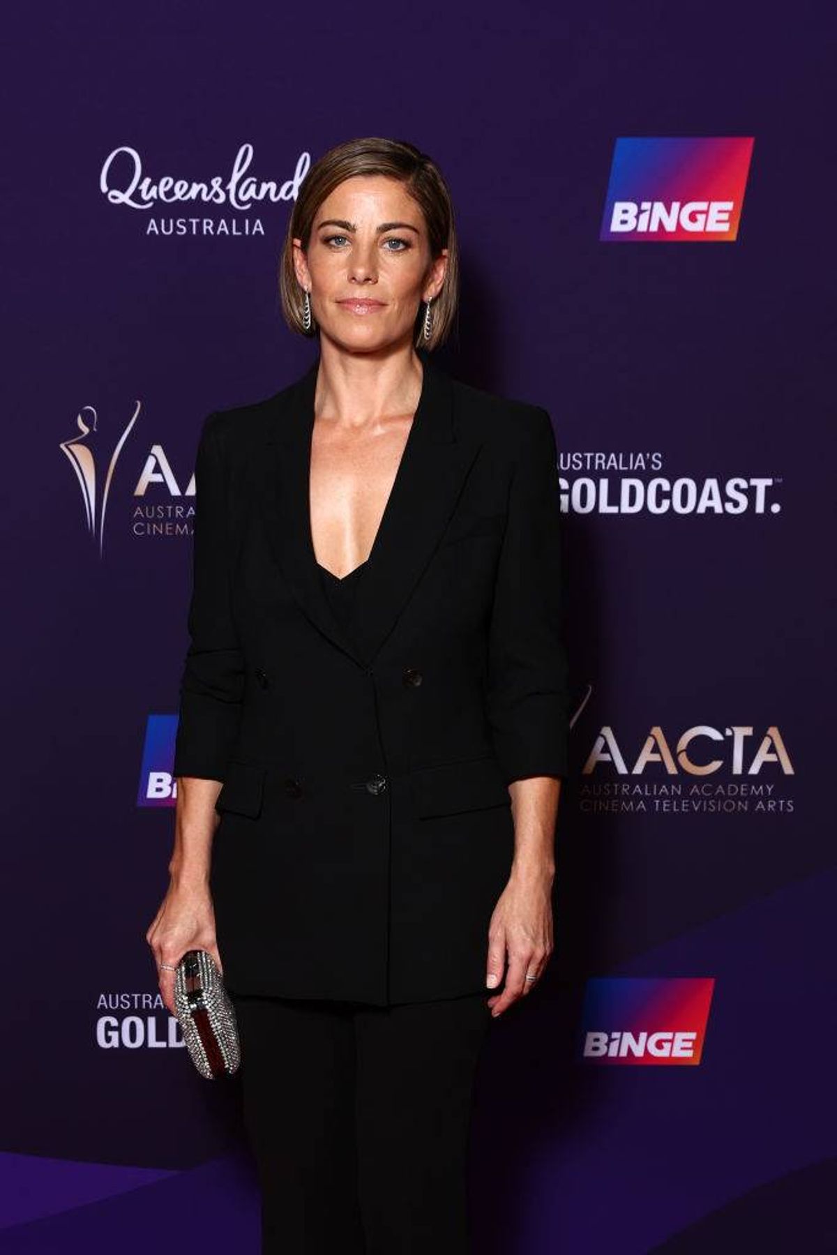 Brooke Satchwell attends the 2024 AACTA Industry Awards Presented By Foxtel Group at HOTA (Home of the Arts) on February 08, 2024 in Gold Coast, Australia