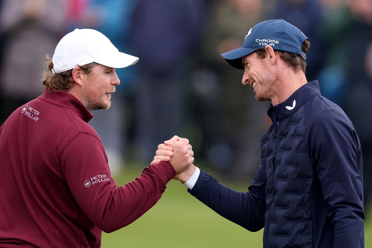 Andy Murray and Eddie Pepperell
