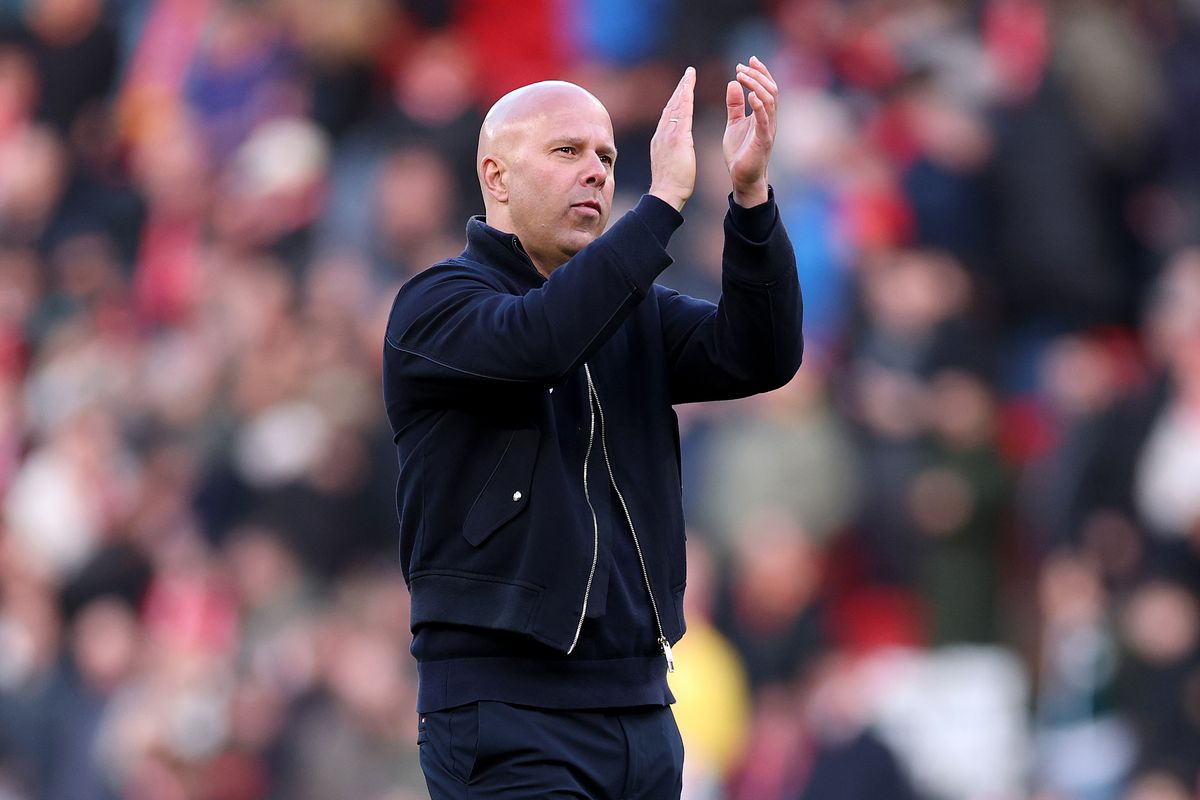 Liverpool head coach Arne Slot is trying to secure Champions League soccer