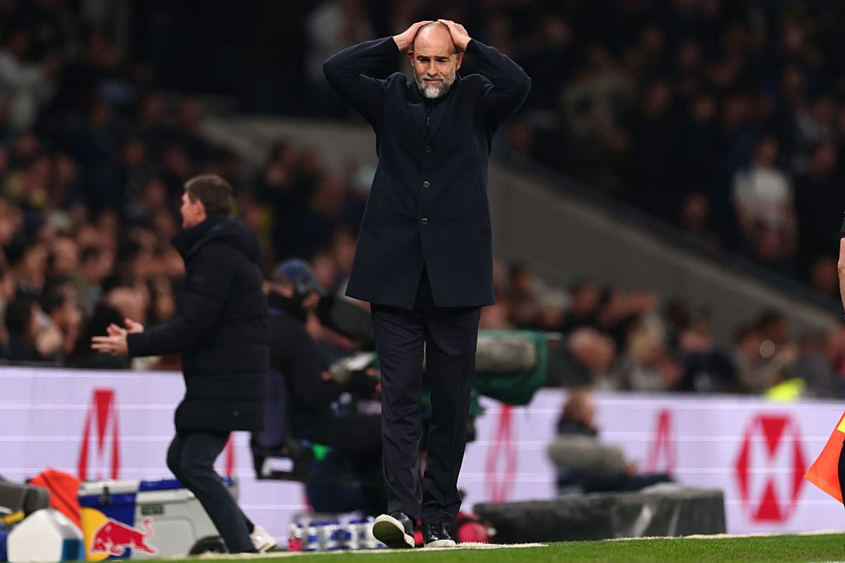 Igor Tudor looks on as Tottenham are beaten by Crystal Palace