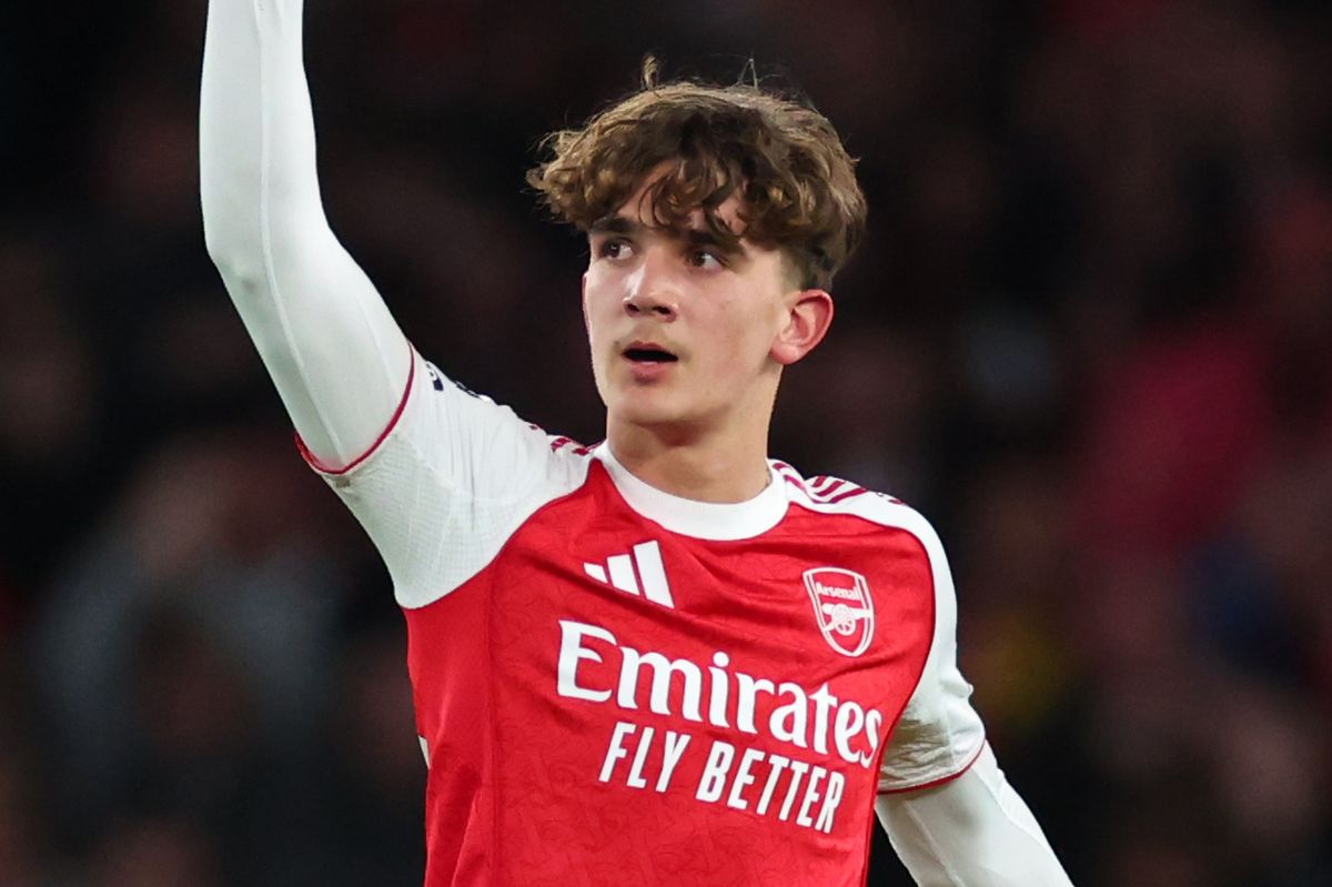 Max Dowman of Arsenal 