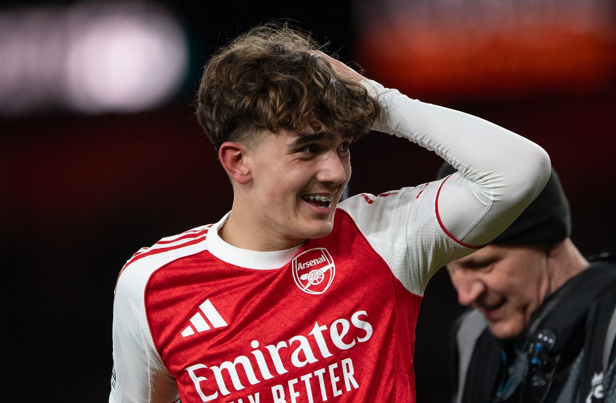 Max Dowman celebrates