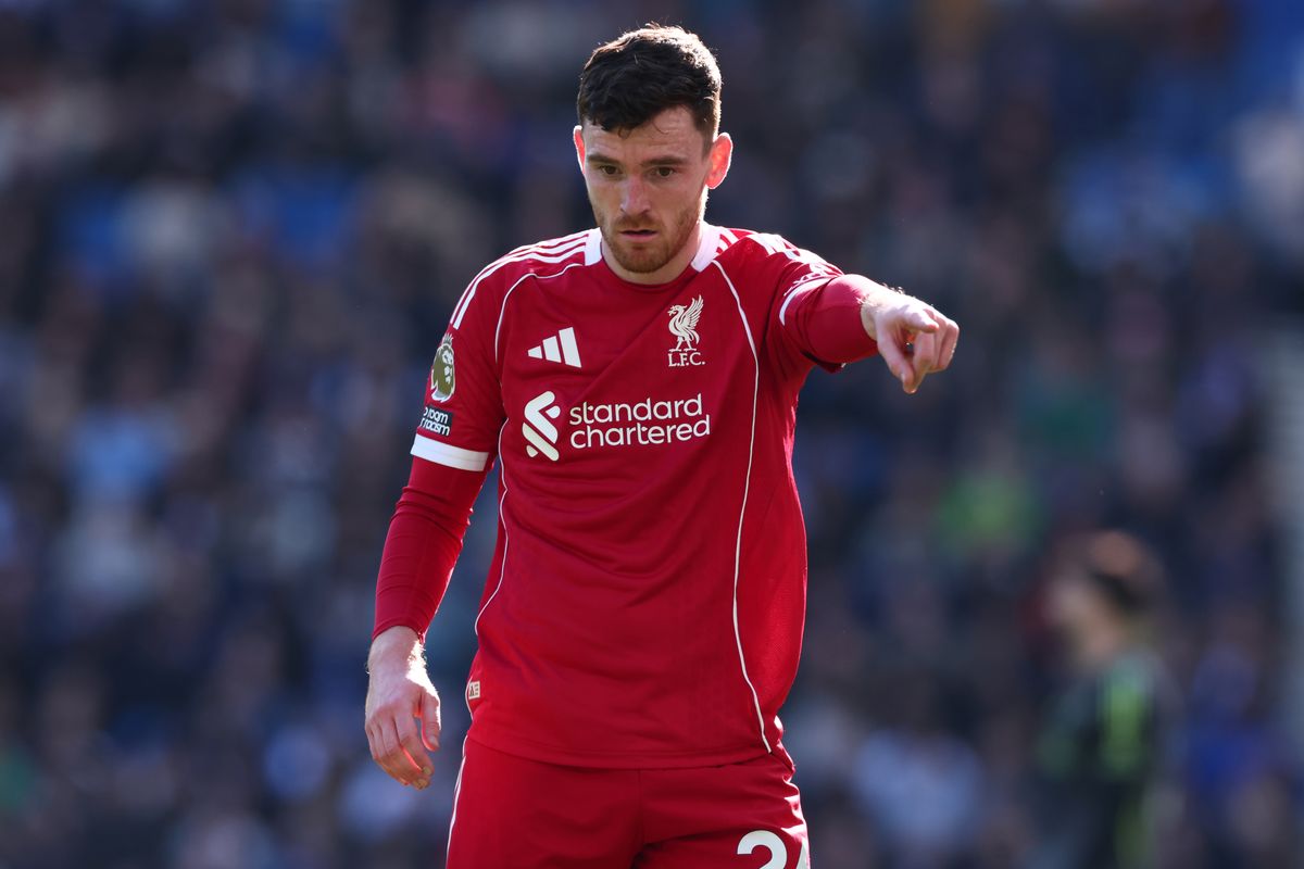 Andy Robertson will be out of contract at the end of the season (Photo by Shaun Brooks - CameraSport via Getty Images)