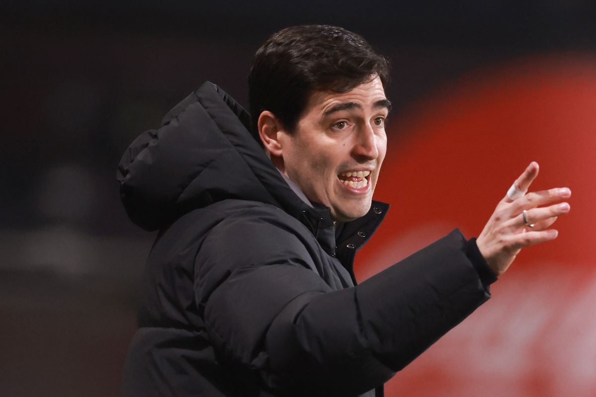 Andoni Iraola the head coach / manager of AFC Bournemouth