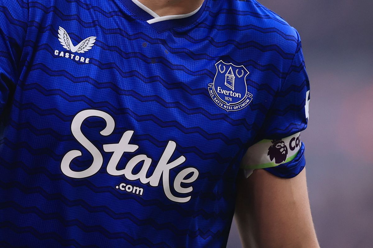 Stake.com will end their sponsorship of Everton next season (Photo by Simon Stacpoole/Offside/Offside via Getty Images)