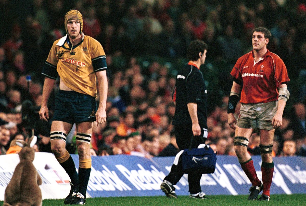 Andy Moore of Wales in 2001