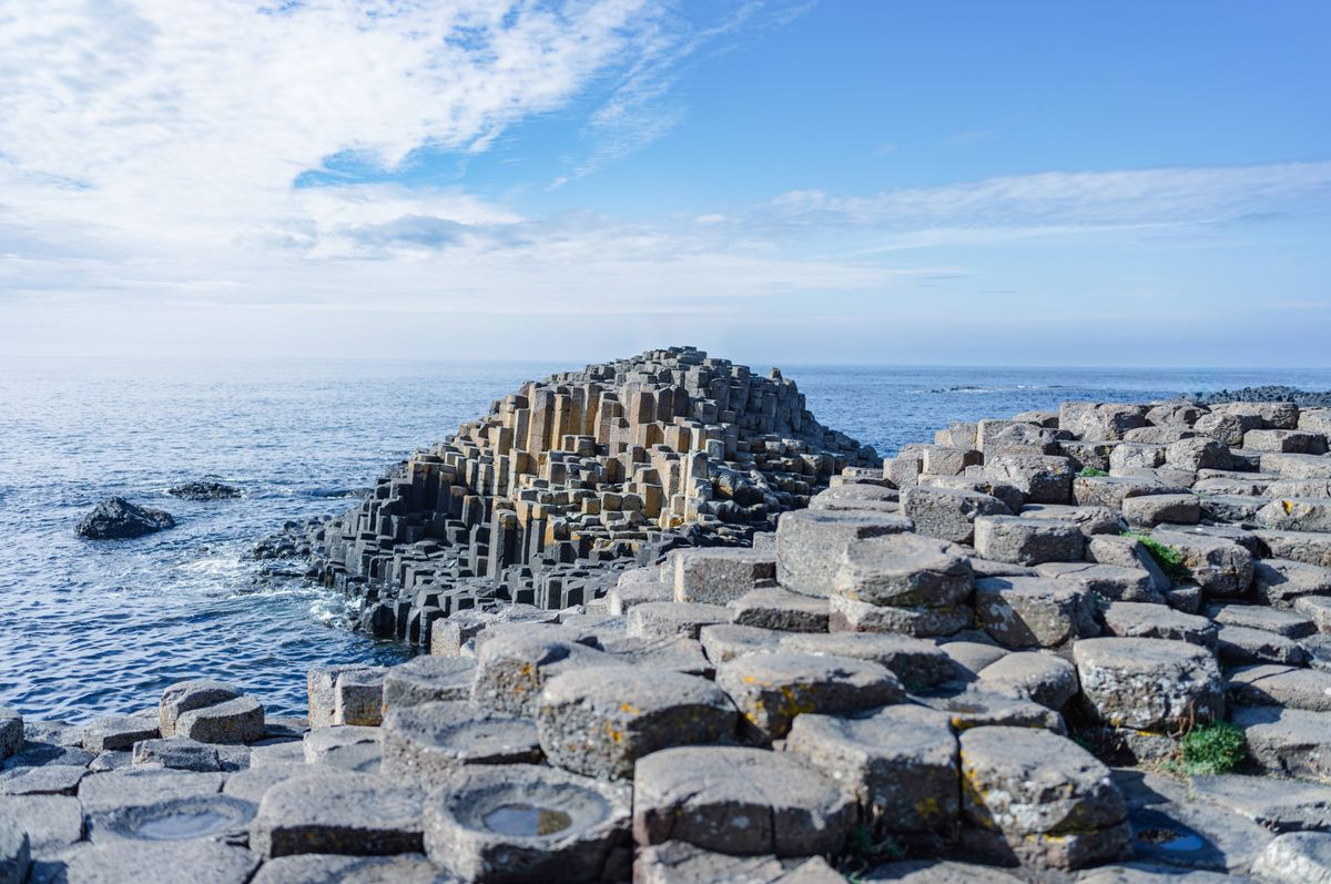 Giant's Causeway. Europe, United Kingdom, Northern Ireland, County Antrim, Ulster Region.