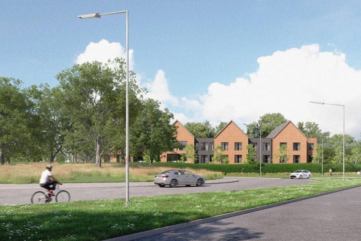 An impression of the new care home bound for Evington. Image by Harris Irwin architects, via Leicester City Council.