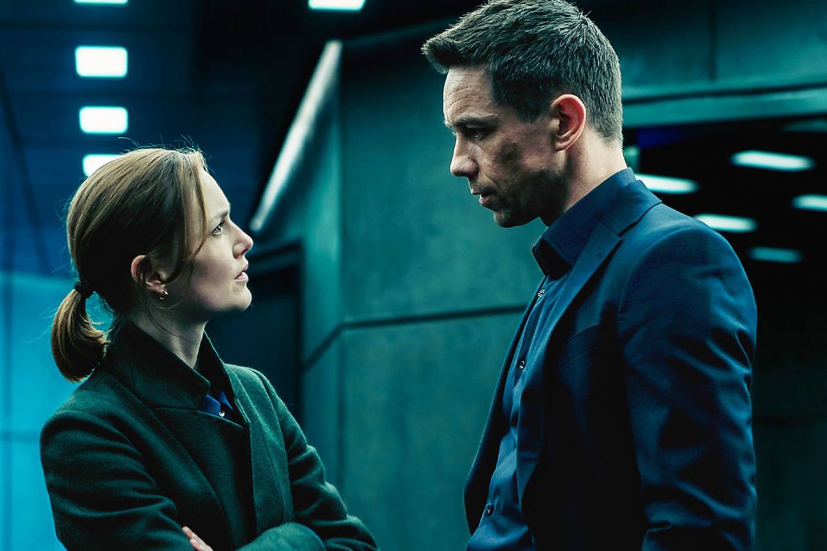Holliday Grainger and Killian Scott