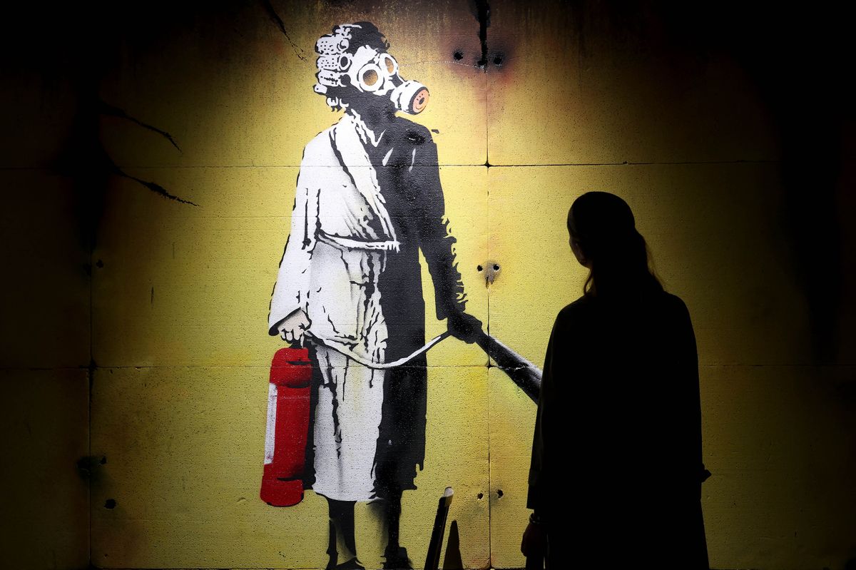 Europe’s most popular Banksy exhibition has landed in Manchester