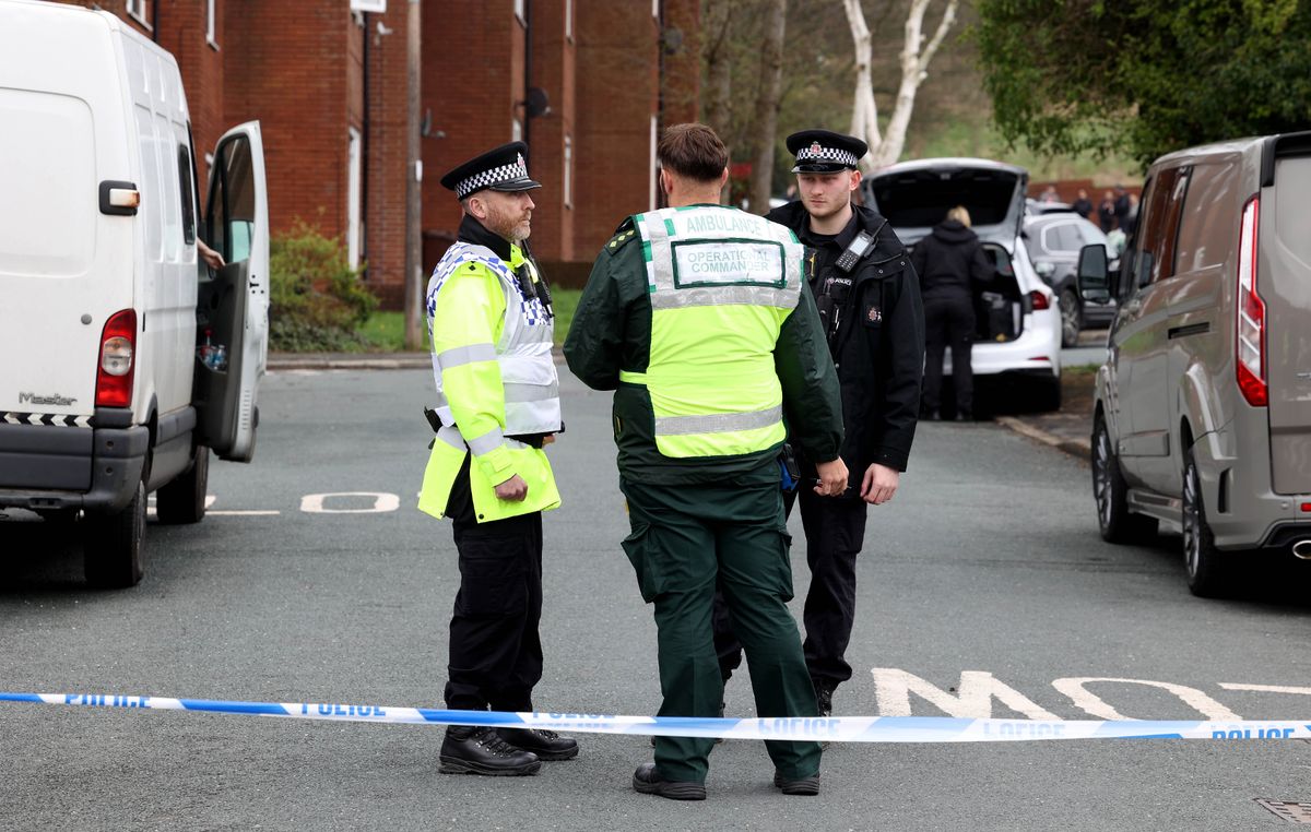 A cordon was put in place