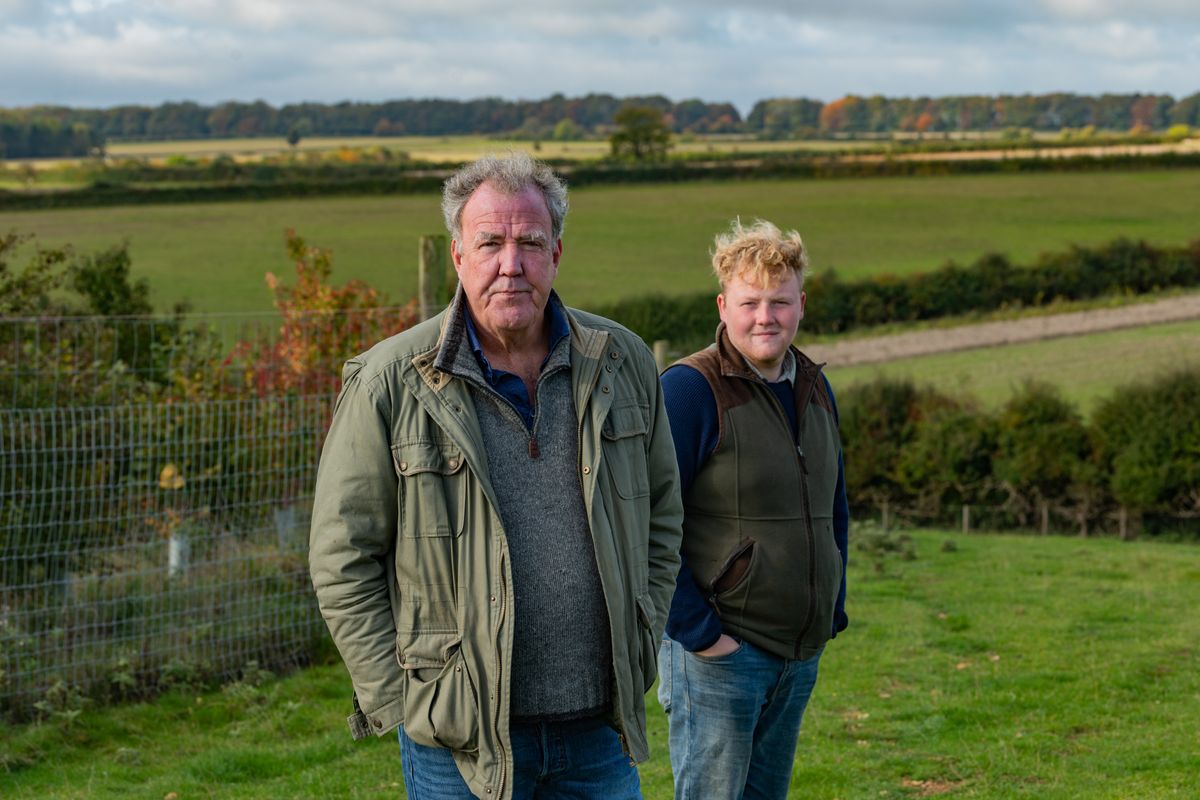 Kaleb works as the farm hand alongside Jeremy Clarkson