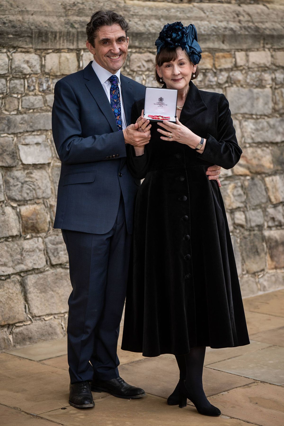 Heidi Thomas and Stephen McGann