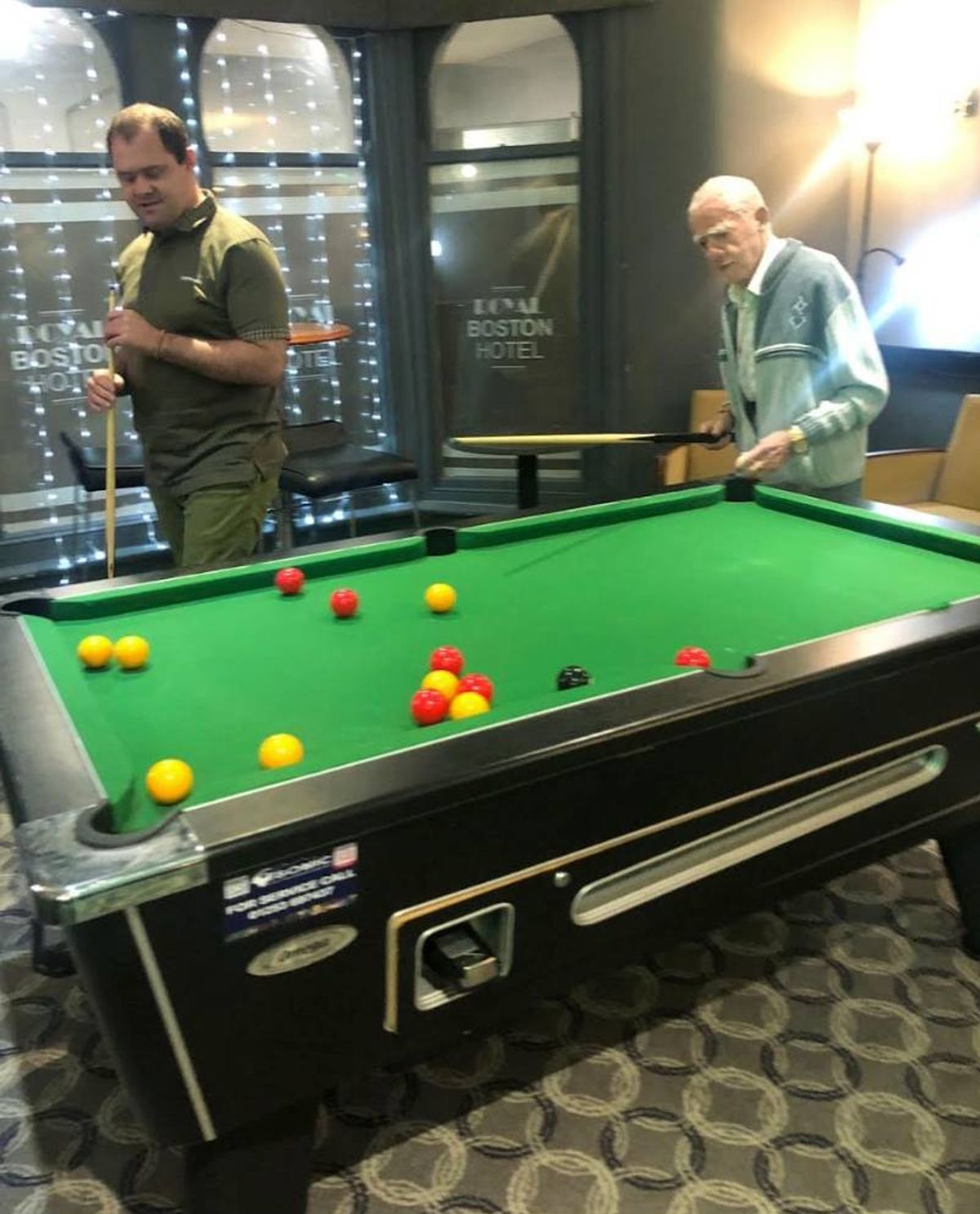 George was able to keep active despite his dementia