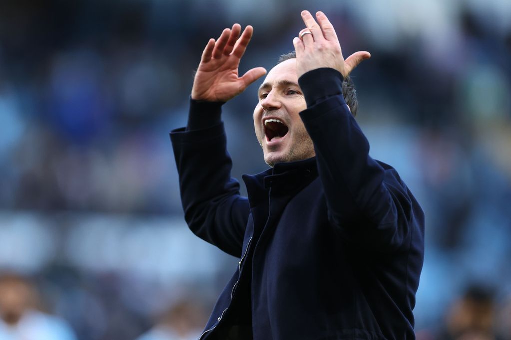 Frank Lampard sang along to 'We'll Live and Die in These Towns' after Coventry City's stoppage time victory over Stoke