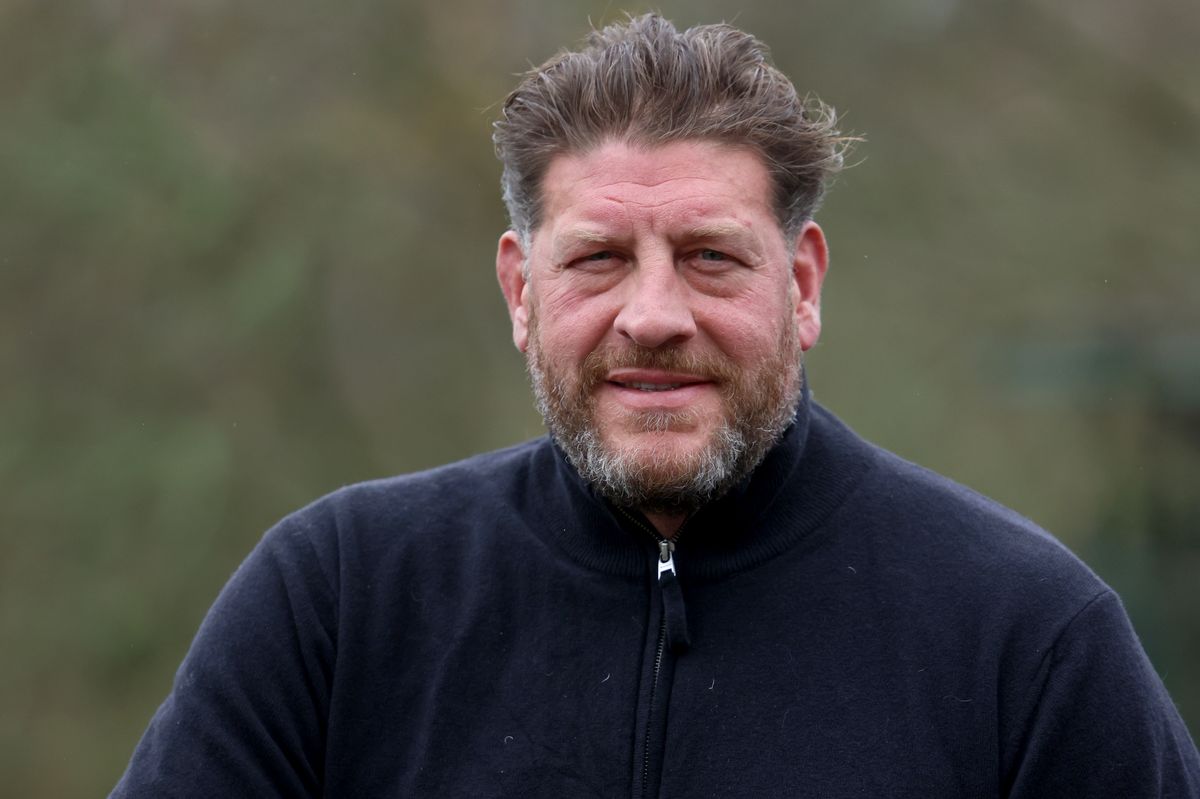 Former Wales second-row Andy Moore, now 52