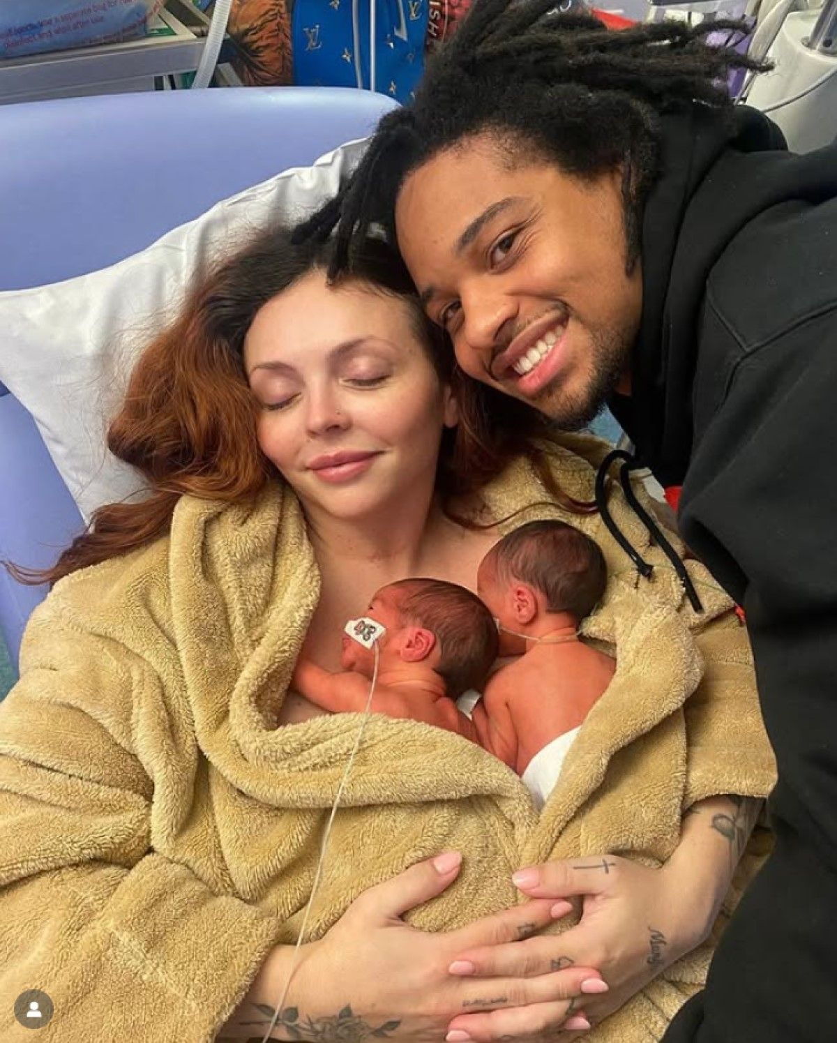 In January this year, Jesy shared the heartbreaking news that her twin daughters, Ocean Jade and Story Monroe, were diagnosed with Type 1 Spinal Muscular Atrophy