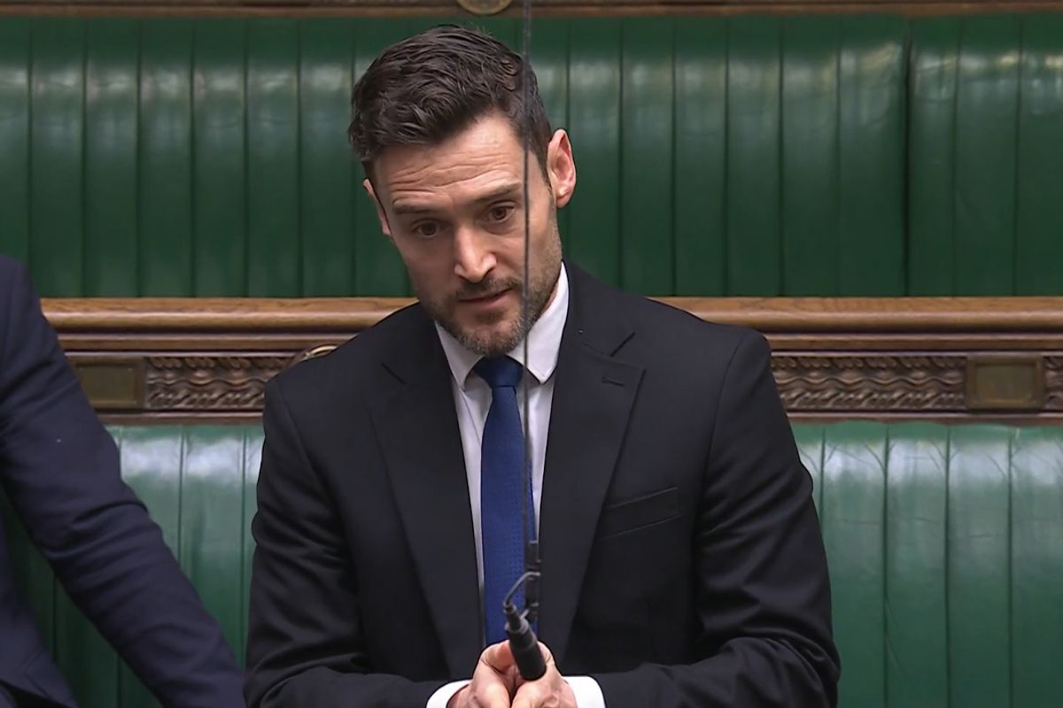 Dr Luke Evans MP speaking in Parliament