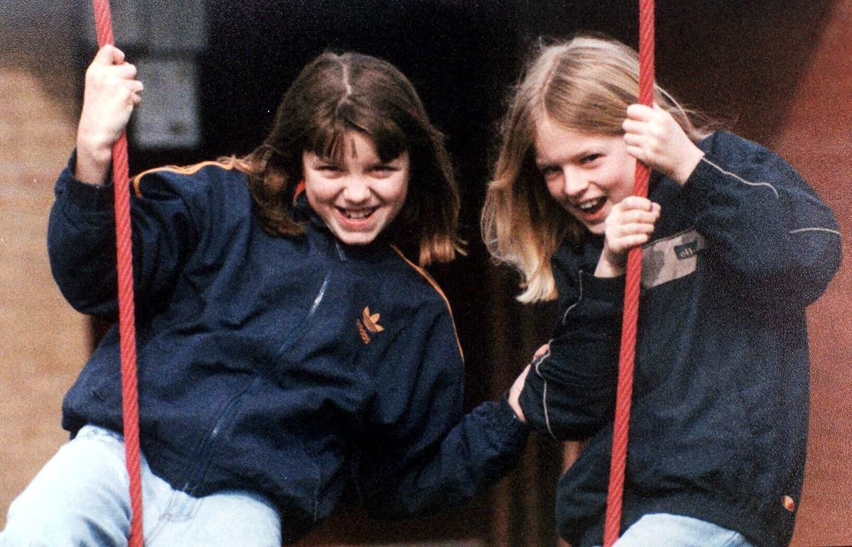 JESSICA CHAPMAN (L) AND HOLLY WELLS
MISSNG GIRLS HOLLY WELLS AND JESSICA CHAPMAN FROM SOHAM, CAMBRIDGESHIRE, BRITAIN - AUG 2002