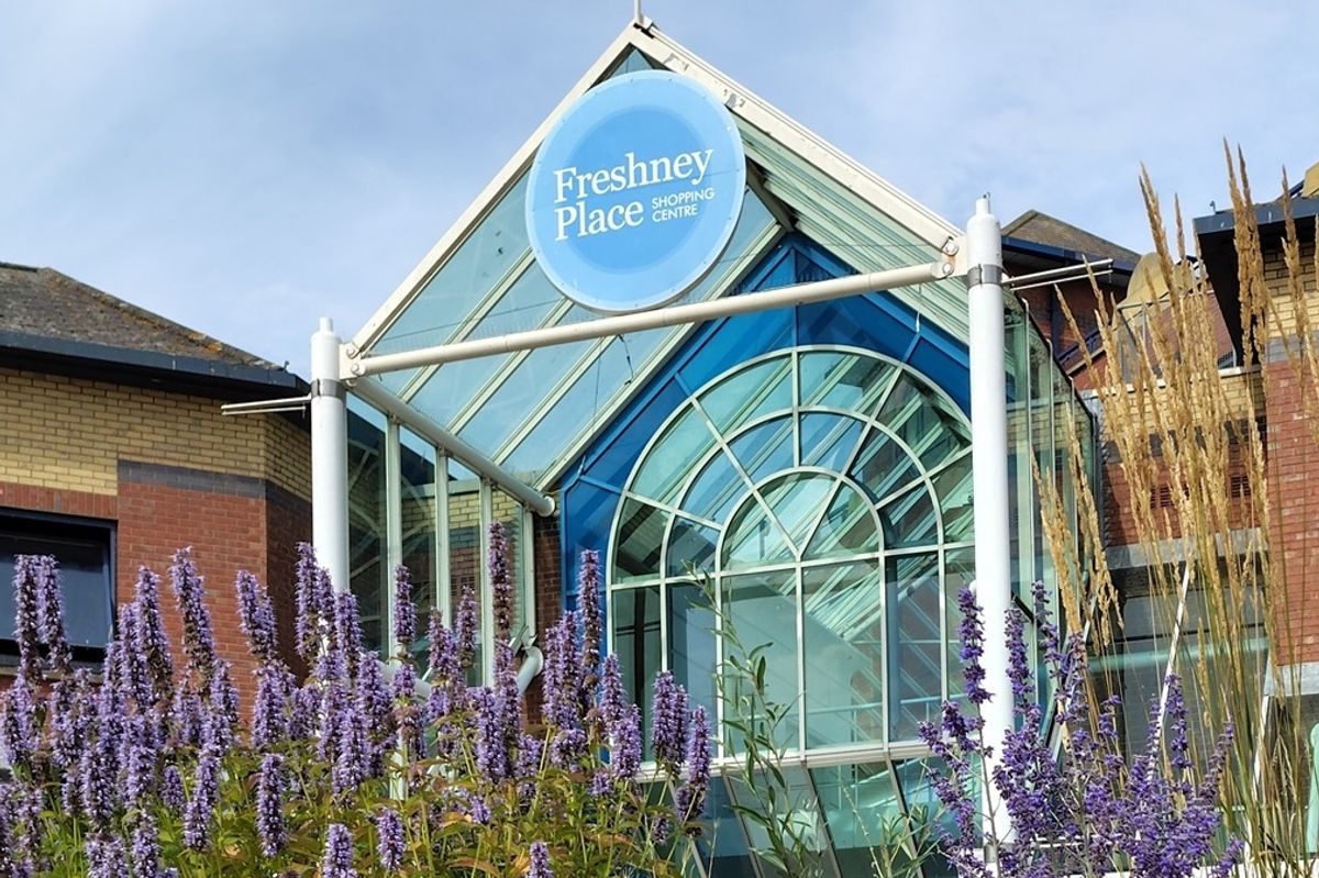 Freshney Place shopping centre in Grimsby