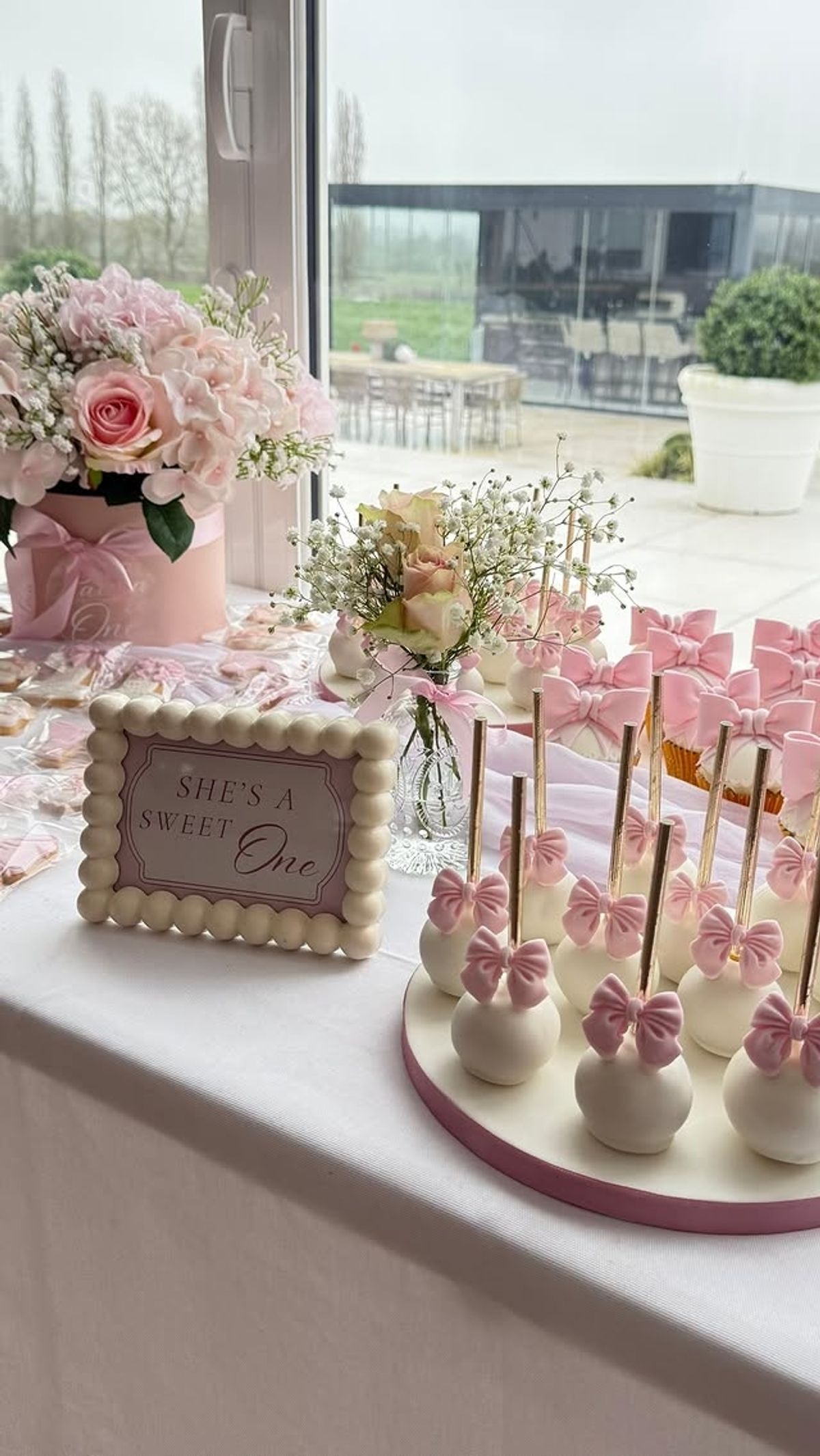 The food looked amazing