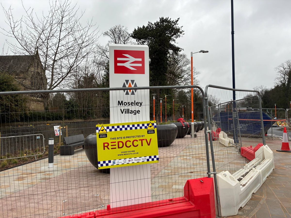 Moseley Railway Station on February 26, 2026. PIC: Gurdip Thandi LDR