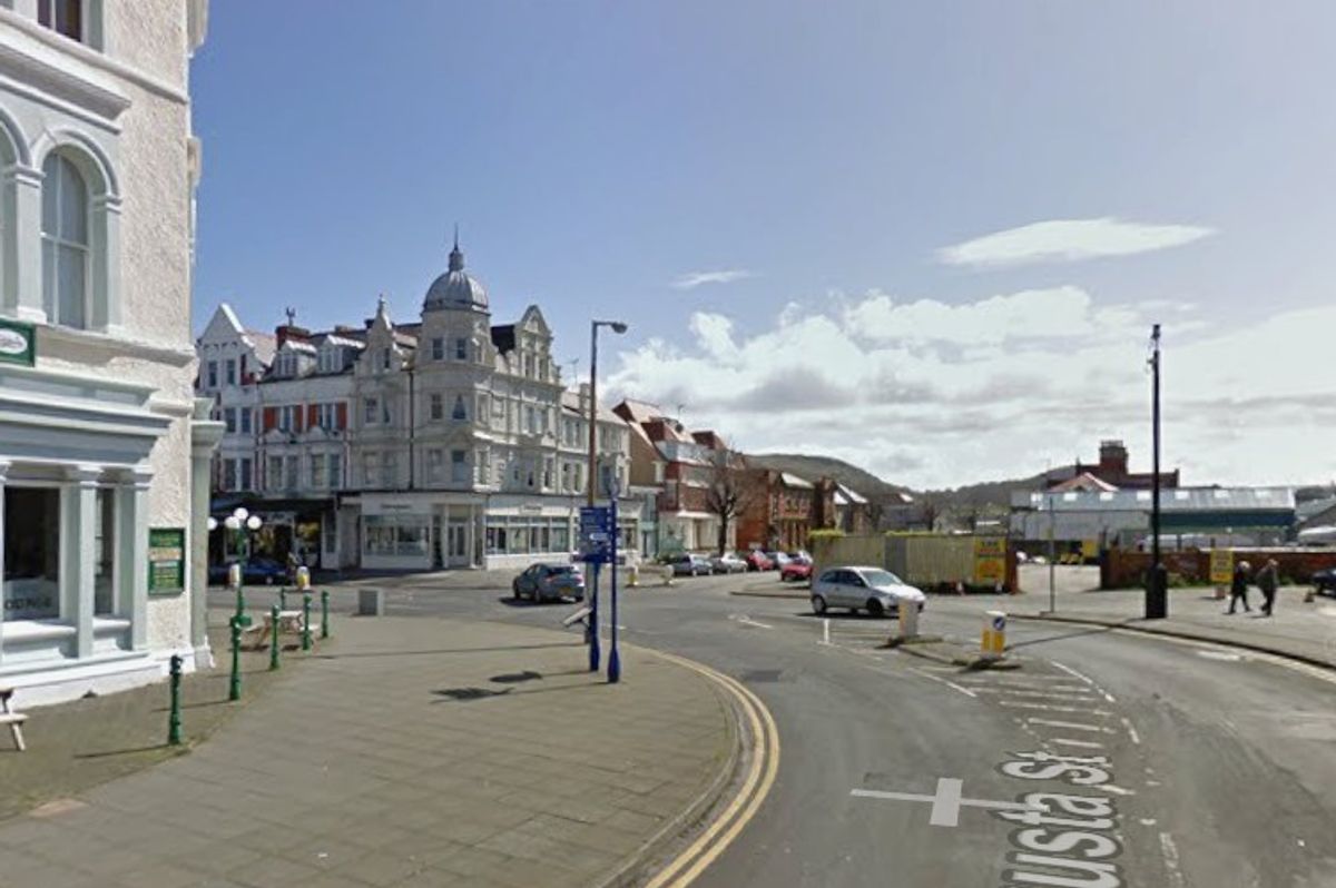 The disorder broke out near the Nevill public house in Llandudno