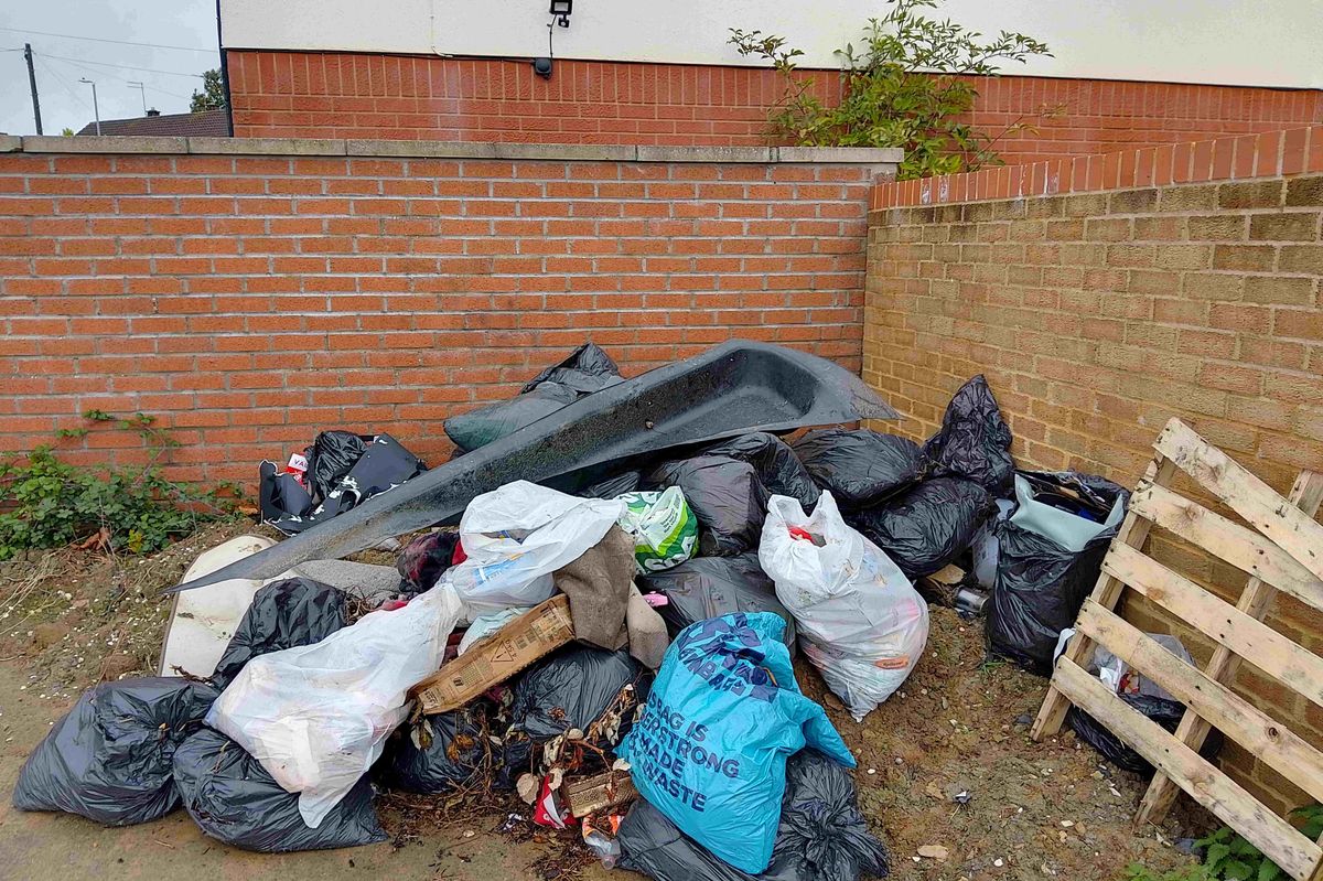 Patchway fly-tipping