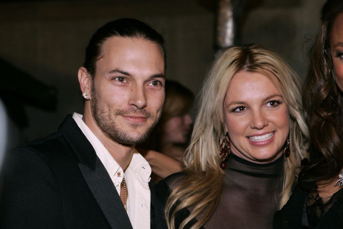 Kevin Federline and Britney Spears