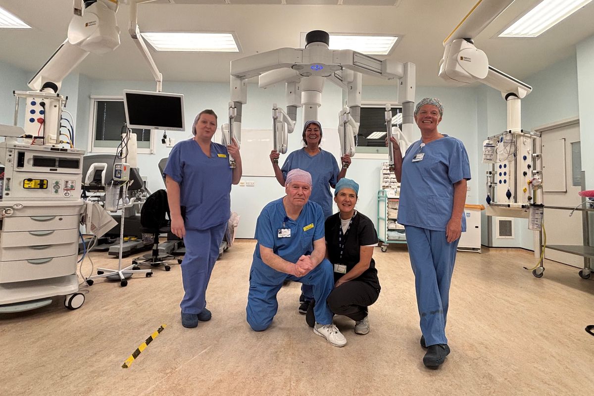 A new dual console da Vinci Xi surgical system has been purchased for use at the Queen Elizabeth University Hospital.