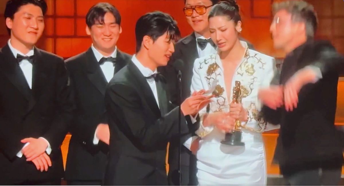 Their speech was cut short