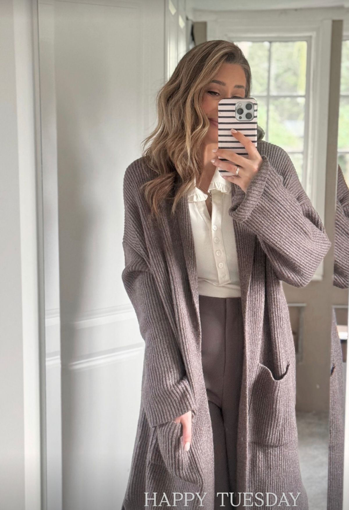 Stacey posted a picture of herself on Instagram with her ring on