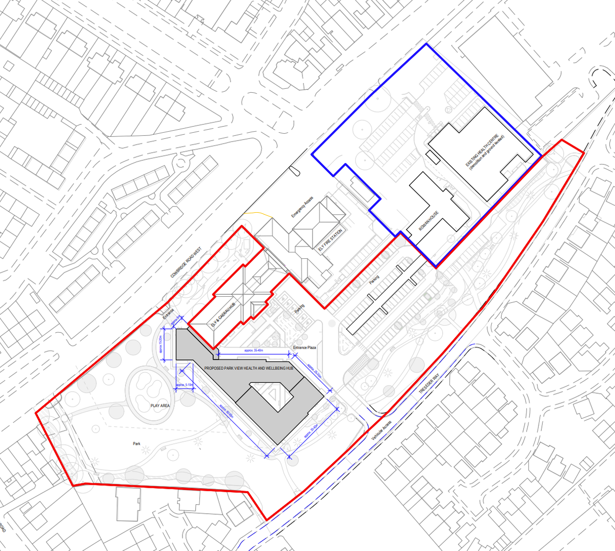 Plans for the new hub