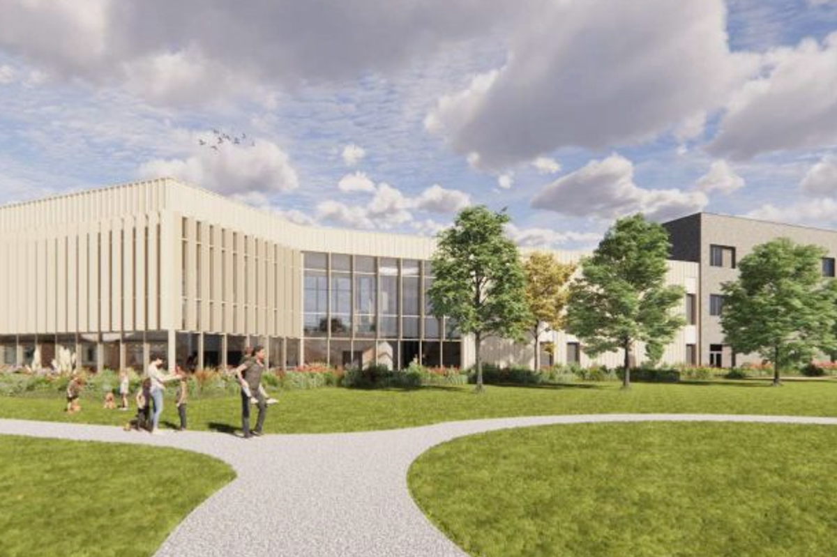 Plans for the new building