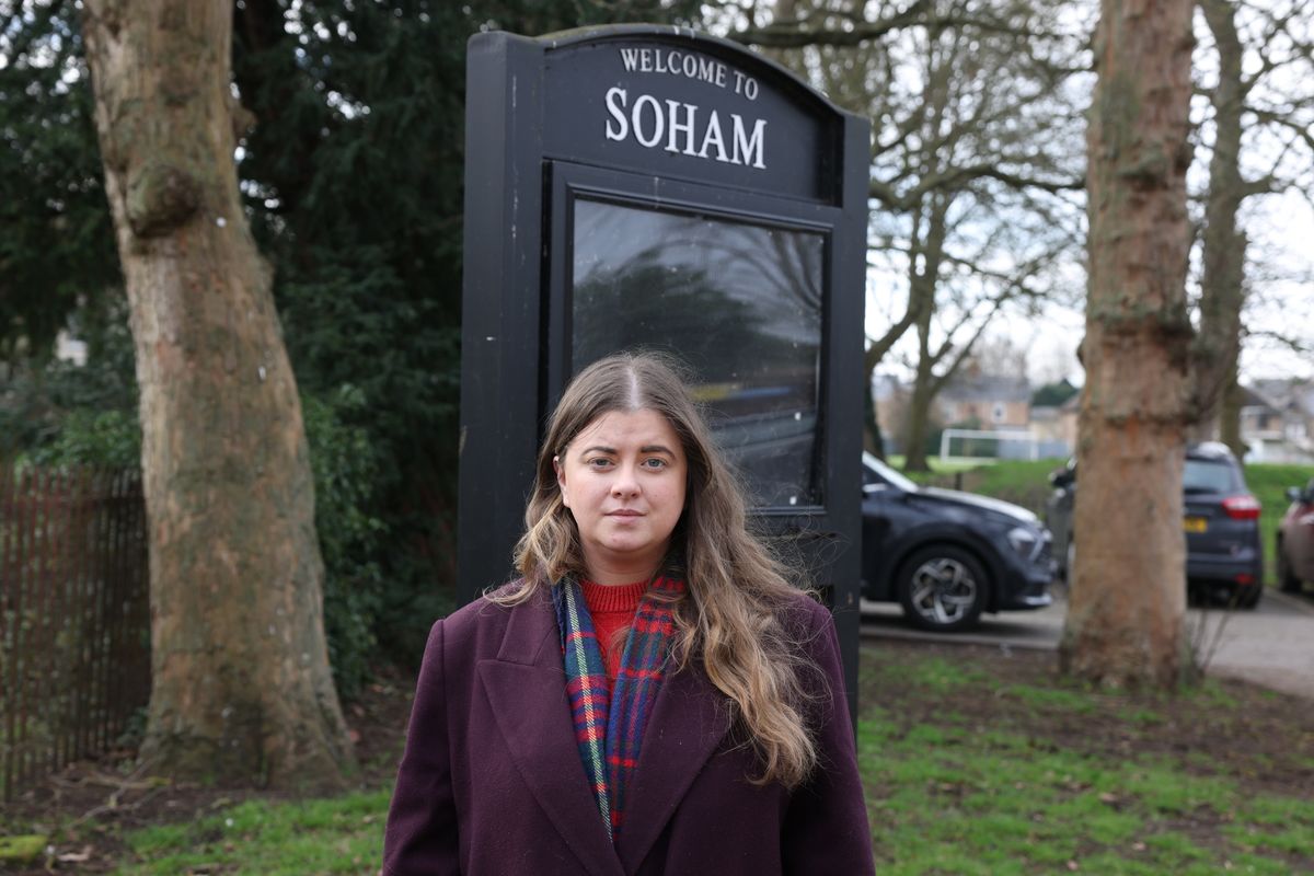 Julia Banim visits Soham and the former home of Ian Huntley
