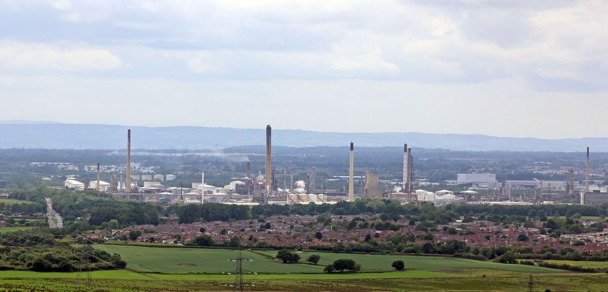 Stanlow Oil Refinery, Ellesmere Port. 