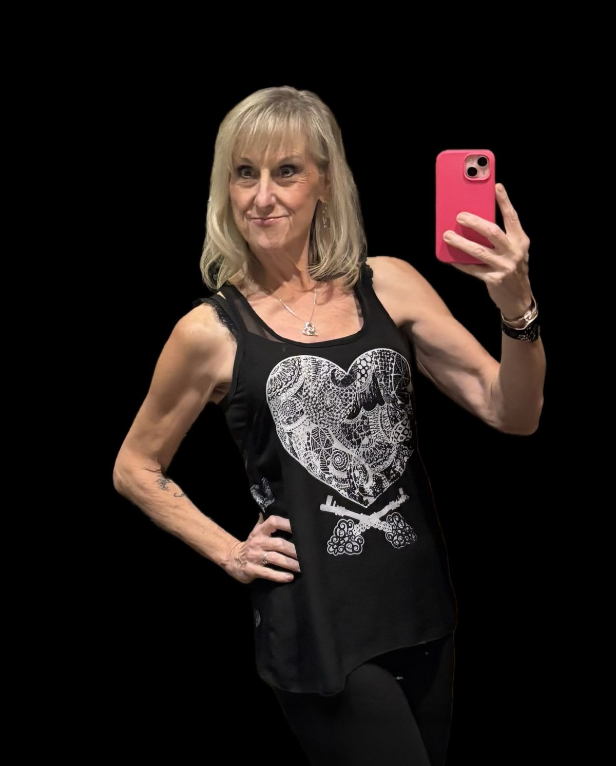 Susan after using the Simple app