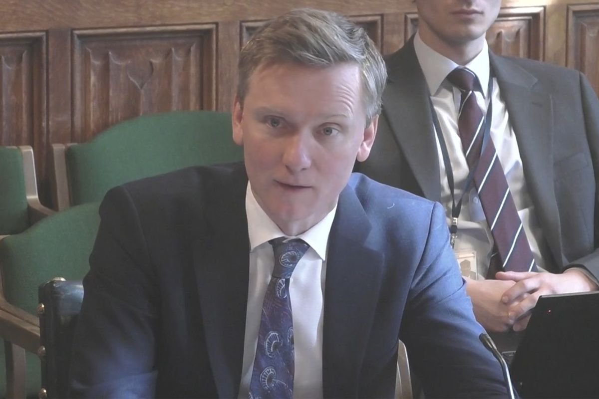 DWP minister Torsten Bell speaking to MPs